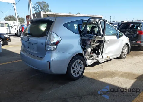 2013 Toyota Prius V Two из США, поврежденный, VIN JTDZN3EU4D3258449